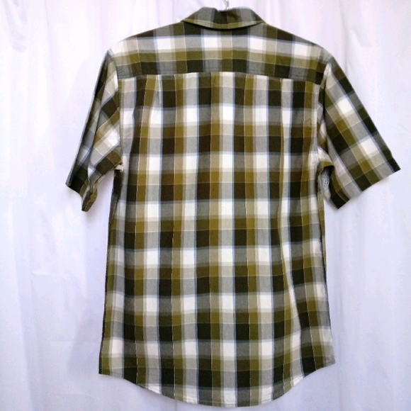 New w/Tags Carhartt Relaxed Fit Short Sleeve Plaid Button-Up Shirt - Small - Picture 2 of 8